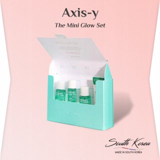 AXIS-Y | The Mini Glow Set | Koreański Zestaw Kosmetyków Rozświetlający do Twarzy - 1 zest.