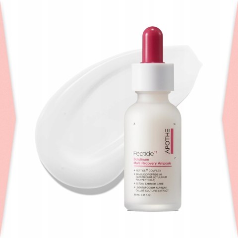 APOTHE | Peptide Botulinum Multi Recovery Ampoule | Ujędrniająca Ampułka z Peptydami i Botuliną - 30ml z Peptydami