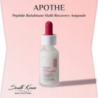 APOTHE | Peptide Botulinum Multi Recovery Ampoule | Ujędrniająca Ampułka z Peptydami i Botuliną - 30ml z Peptydami