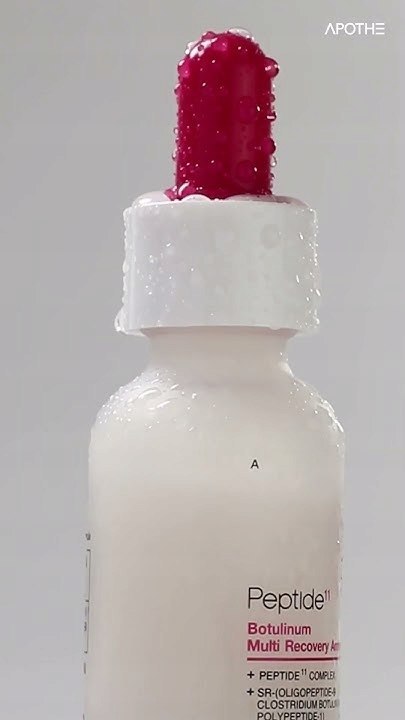 APOTHE | Peptide Botulinum Multi Recovery Ampoule | Ujędrniająca Ampułka z Peptydami i Botuliną - 30ml z Peptydami