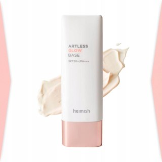Heimish | Artless Glow Base SPF50+/PA+++ | Koreańska Baza pod Makijaż Rozświetlająca - 40ml
