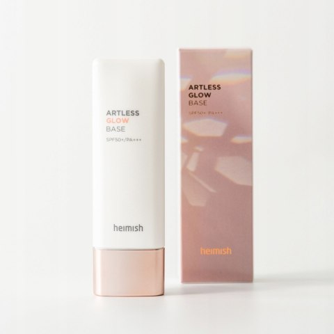 Heimish | Artless Glow Base SPF50+/PA+++ | Koreańska Baza pod Makijaż Rozświetlająca - 40ml