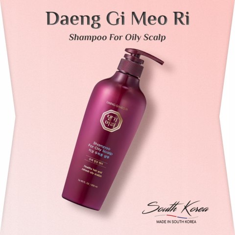 Daeng Gi Meo Ri | Shampoo For Oily Scalp | Szampon do Włosów Tłustych Odświeżenie i Objętość - 500ml