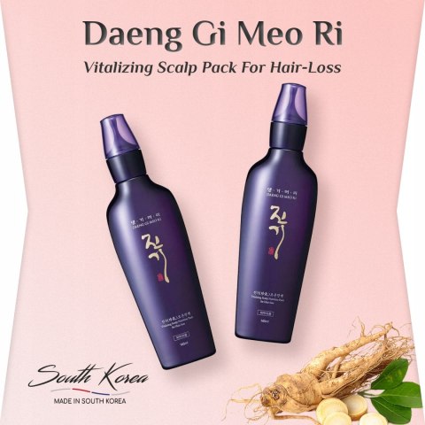 Daeng Gi Meo Ri | Vitalizing Scalp Pack For Hair-Loss | Koreańska Emulsja do Skóry Głowy Przeciw Wypadaniu Włosów - 145ml