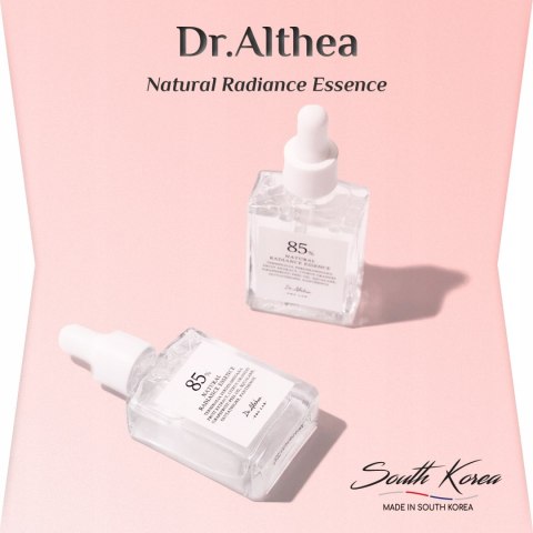 Dr. Althea | Natural Radiance Essence | Rozświetlająca Esencja do Twarzy Nawilżenie Efekt Glow - 30ml