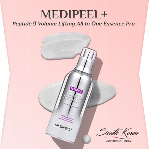 MEDI-PEEL | Peptide 9 Volume Lifting All In One Essence Pro | Koreańskie Serum do Twarzy - 100ml