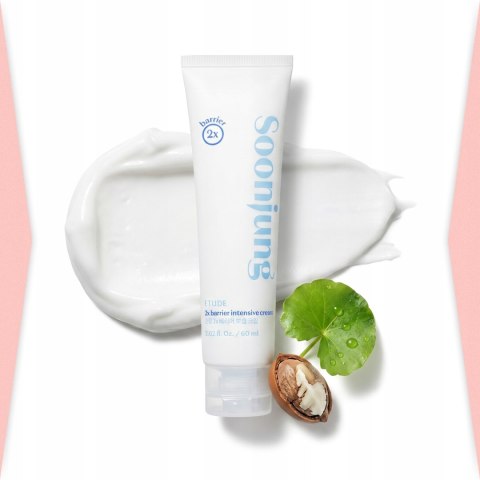 Etude House | Soon Jung 2x Barrier Intensive Cream | Koreański Krem Regenerujący do Twarzy - 60ml