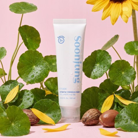 Etude House | Soon Jung 2x Barrier Intensive Cream | Koreański Krem Regenerujący do Twarzy - 60ml