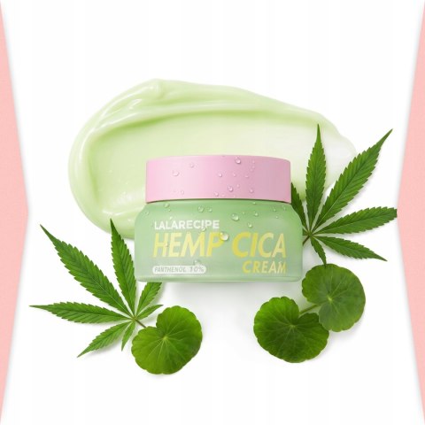 LalaRecipe | Hemp Cica Cream | Koreański Krem Łagodzący do Twarzy - 50ml