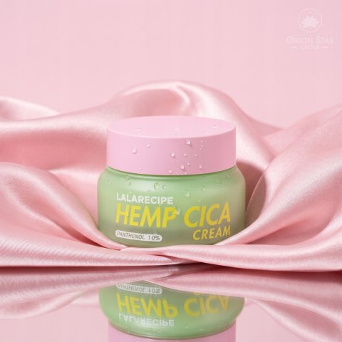 LalaRecipe | Hemp Cica Cream | Koreański Krem Łagodzący do Twarzy - 50ml