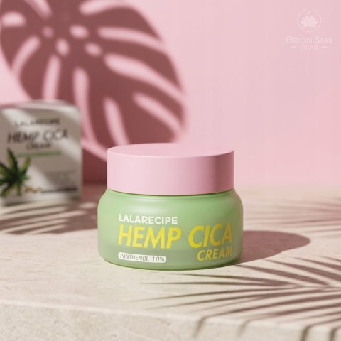 LalaRecipe | Hemp Cica Cream | Koreański Krem Łagodzący do Twarzy - 50ml