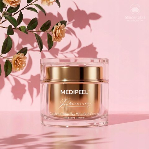 MEDI-PEEL | Premium Golden Camellia Wrinkle Cream | Koreański Krem Przeciwzmarszczkowy do Twarzy - 50ml
