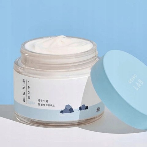 Round Lab | 1025 Dokdo Cream | Krem Nawilżający do Twarzy z Ceramidami i Wodą Morską - 80ml