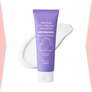 Purito | Dermide Cica Barrier Sleeping Pack | Koreańska Maska do Twarzy na Noc Regenerująca - 80ml