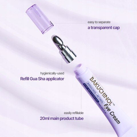 LalaRecipe | Bakuchinol Eye Cream | Koreański Krem pod Oczy na Zmarszczki - 2x20ml
