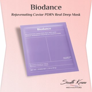 Biodance | Rejuvenating Caviar PDRN Real Deep Mask | Koreańska Maska do Twarzy na Zmarszczki - 1szt