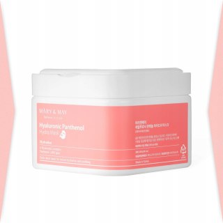 Mary&May | Hyaluronic Panthenol Hydra Mask | Koreańska Maska do Twarzy Nawilżająca - 30szt