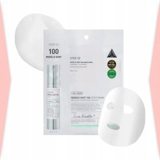 VT Cosmetics | Reedle Shot 100 2Step Mask | Maska w Płachcie Booster Mikroigłowy 2-Step Lifting - 1,5g+25g