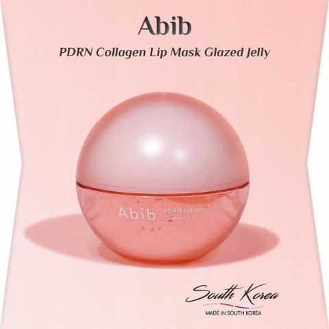 Abib | PDRN Collagen Lip Mask Glazed Jelly | Maska do Ust z PDRN i Kolagenem Nawilżenie i Blask - 11g