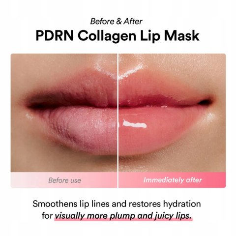 Abib | PDRN Collagen Lip Mask Glazed Jelly | Maska do Ust z PDRN i Kolagenem Nawilżenie i Blask - 11g