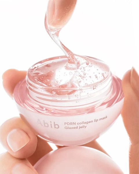 Abib | PDRN Collagen Lip Mask Glazed Jelly | Maska do Ust z PDRN i Kolagenem Nawilżenie i Blask - 11g