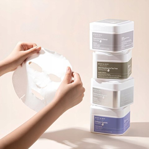 Mary&May | Niacinamide Vitamin C Brightening Mask | Maski w Płachcie Niacynamid Witaminą C - 30szt