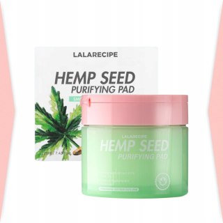 LalaRecipe | Hemp Seed Purifying Pad | Koreańskie Płatki Oczyszczające na Niedoskonałości - 70szt