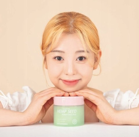 LalaRecipe | Hemp Seed Purifying Pad | Koreańskie Płatki Oczyszczające na Niedoskonałości - 70szt