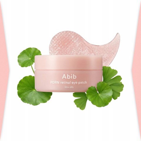 Abib | PDRN Retinal Eye Patch Glow Jelly | Koreańskie Płatki pod Oczy Rozświetlające - 60szt