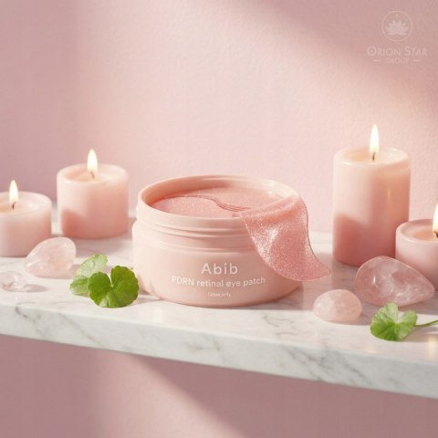 Abib | PDRN Retinal Eye Patch Glow Jelly | Koreańskie Płatki pod Oczy Rozświetlające - 60szt