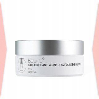 Bueno | Bakuchiol Anti Wrinkle Ampoule Eye Patch | Koreańskie Płatki pod Oczy na Zmarszczki - 60szt