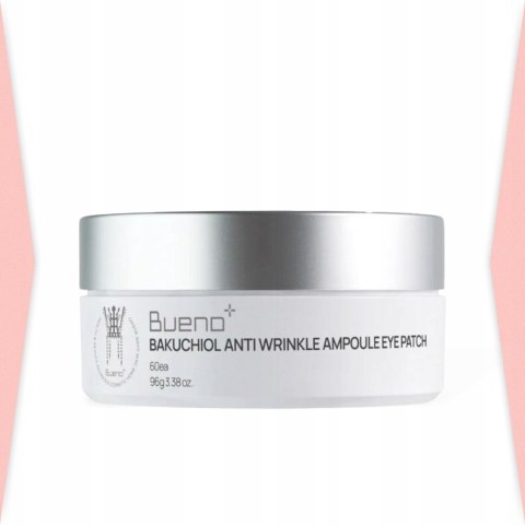 Bueno | Bakuchiol Anti Wrinkle Ampoule Eye Patch | Koreańskie Płatki pod Oczy na Zmarszczki - 60szt