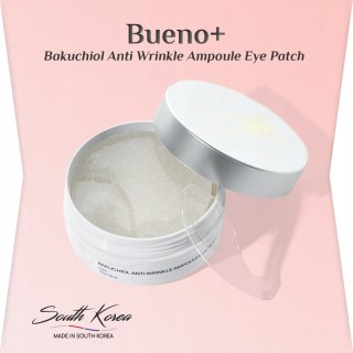 Bueno | Bakuchiol Anti Wrinkle Ampoule Eye Patch | Koreańskie Płatki pod Oczy na Zmarszczki - 60szt