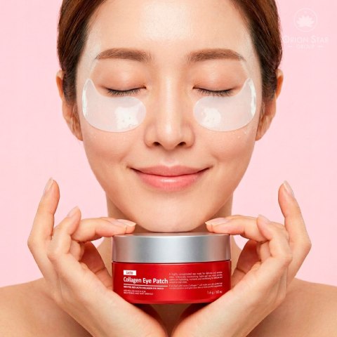 MEDI-PEEL | Red Lacto Collagen Eye Patch | Koreańskie Płatki pod Oczy Ujędrniające - 60szt