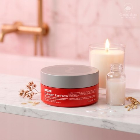 MEDI-PEEL | Red Lacto Collagen Eye Patch | Koreańskie Płatki pod Oczy Ujędrniające - 60szt