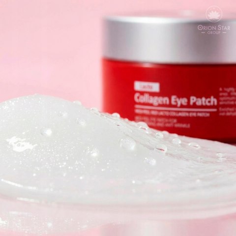 MEDI-PEEL | Red Lacto Collagen Eye Patch | Koreańskie Płatki pod Oczy Ujędrniające - 60szt