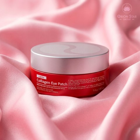 MEDI-PEEL | Red Lacto Collagen Eye Patch | Koreańskie Płatki pod Oczy Ujędrniające - 60szt