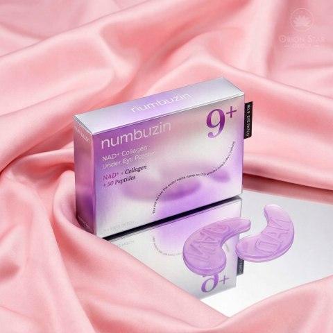 Numbuzin | No.9 NAD Collagen Under Eye Patches | Koreańskie Płatki pod Oczy Ujędrniające - 5 par