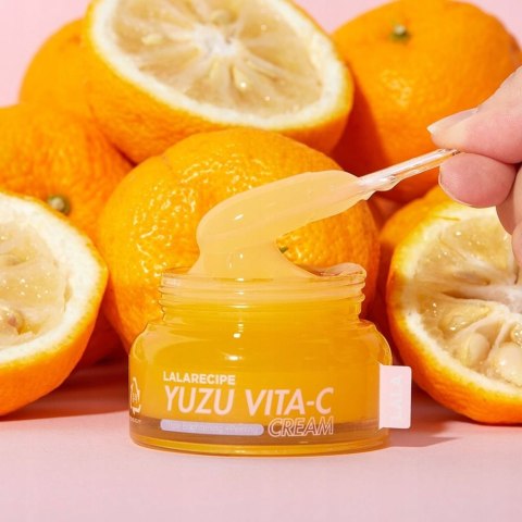 LalaRecipe | Yuzu Vita C Brightening Cream | Rozjaśniający Krem do Twarzy z Witaminą C - 50ml