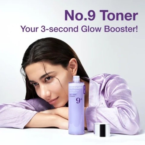 Numbuzin | No.9 NAD PDRN Glow Boosting Toner | Koreański Tonik do Skóry Poszarzałej - 150ml