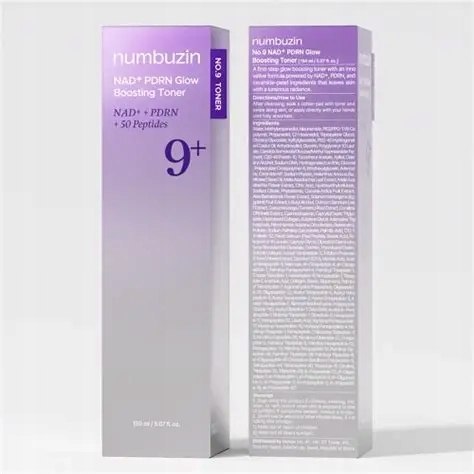 Numbuzin | No.9 NAD PDRN Glow Boosting Toner | Koreański Tonik do Skóry Poszarzałej - 150ml