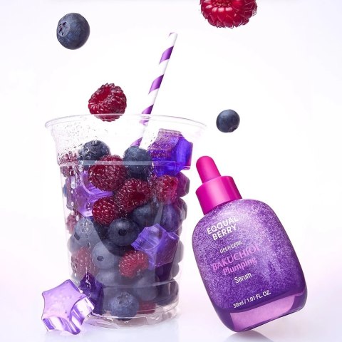 EQQUALBERRY | Bakuchiol Plumping Serum | Ujędrniające Serum z Bakuchiolem Nawilżenie i Elastyczność - 30ml