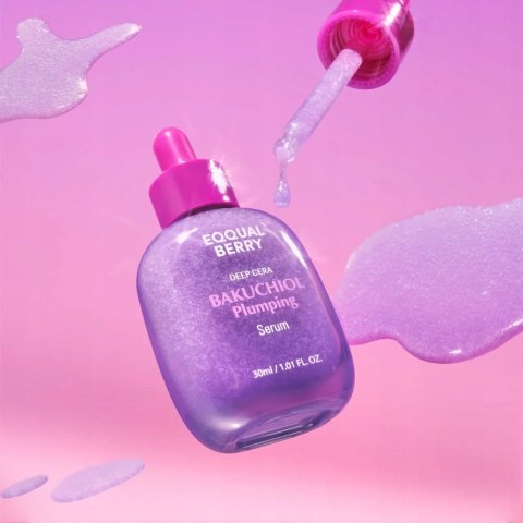 EQQUALBERRY | Bakuchiol Plumping Serum | Ujędrniające Serum z Bakuchiolem Nawilżenie i Elastyczność - 30ml