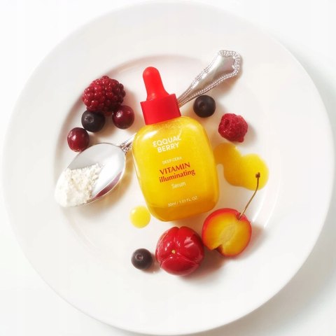 EQQUALBERRY | Vitamin Illuminating Serum | Rozświetlające Serum do Twarzy Witaminy i Blask Glow - 30ml