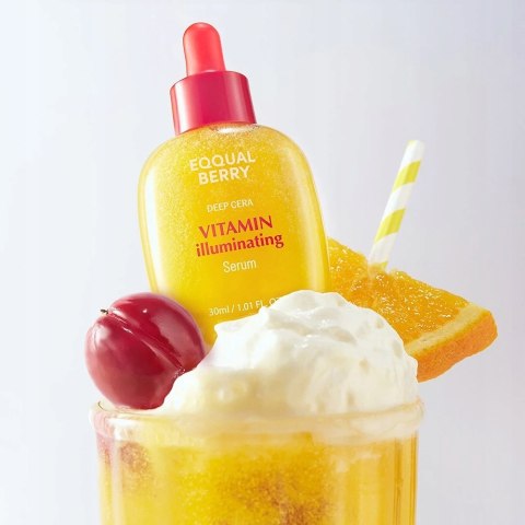 EQQUALBERRY | Vitamin Illuminating Serum | Rozświetlające Serum do Twarzy Witaminy i Blask Glow - 30ml