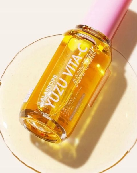 LalaRecipe | Yuzu Vita C Ampoule | Koreańskie Serum do Twarzy na Przebarwienia - 50ml