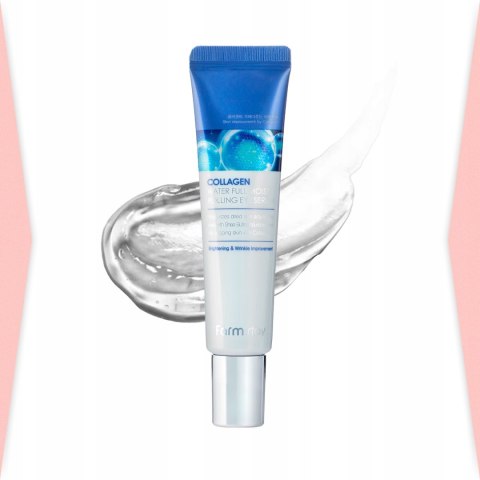 Farmstay | Collagen Water Full Moist Rolling Eye Serum | Nawilżające Serum pod Oczy z Kolagenem - 25ml