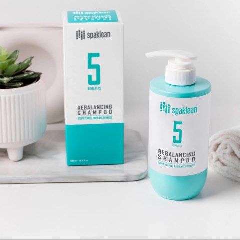 SPAKLEAN | Amazing Collagen Rebalancing Shampoo | Szampon Balansujący do Głębokiego Oczyszczania - 500ml