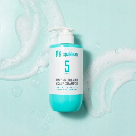 SPAKLEAN | Amazing Collagen Scalp Shampoo | Szampon Kolagenowy Nawilżający Regeniracja - 500ml