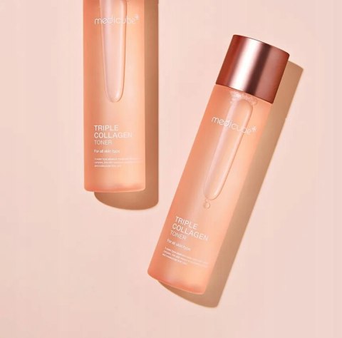 Medicube | Triple Collagen Toner | Ujędrniający Toner do Twarzy Kolagen Nawilżenie i Elastyczność - 140ml
